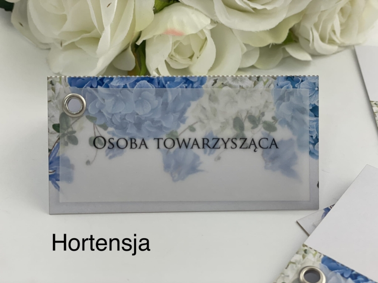 Winietka z kalką-Hortensja