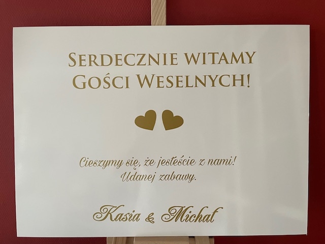 Tablica powitalna PCV 50x70 z serduszkami.jpg