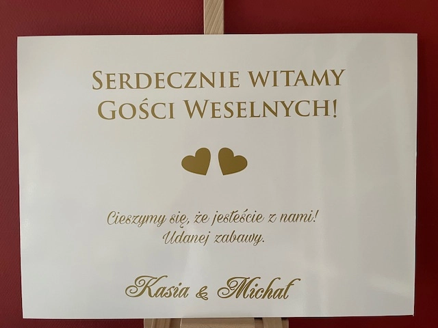 Tablica powitalna PCV 50x70 z serduszkami.jpg