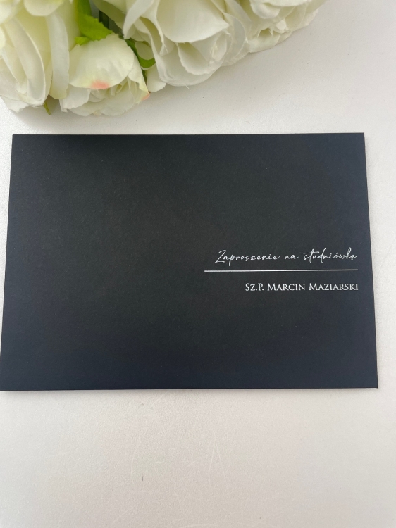 Personalizowana czarna koperta na studniówkę (2).JPG