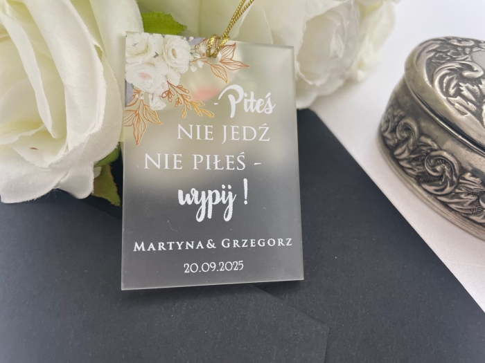 Zawieszka aklrylowa na alhol śmieszne teksty teksty z Rancza teksty z filmów Stella.JPG