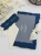 Atelier Navy-Zaproszenie premium na urodziny z rwanymi brzegami oraz rwaną kalką i szyfonową wstążką.jpg