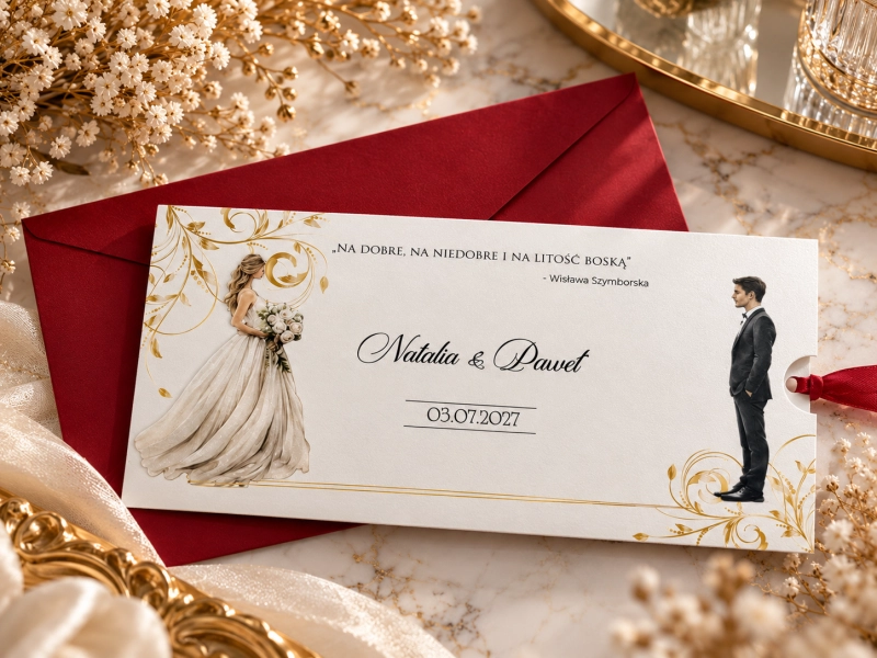 Zaproszenie ślubne ruchome Romantic Gold.PNG
