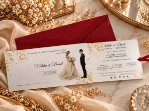 Ruchome zaproszenie ślubne Romantic Gold.PNG